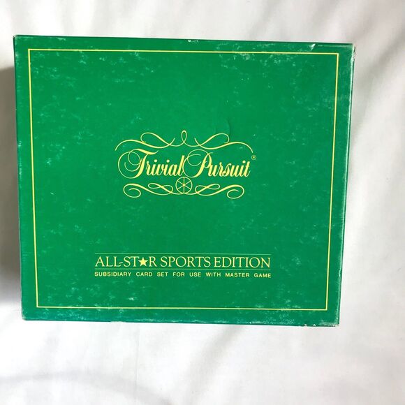 Trivial Pursuit All Star Sports Edition Subsidiary Set for Master Game - Picture 1 of 4